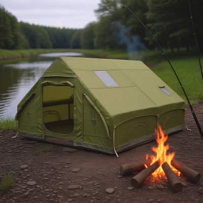 Надувной жилой модуль для туризма и кемпинга